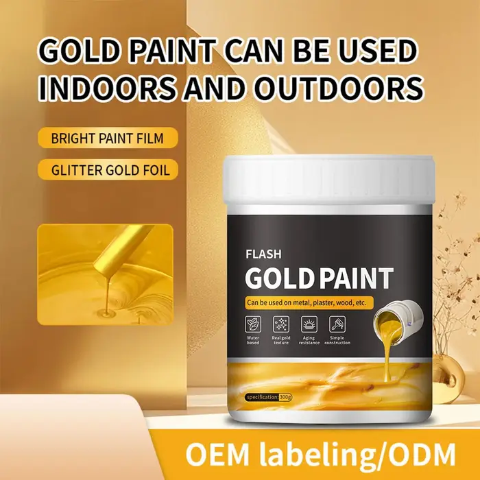 Peinture dorée liquide 300g