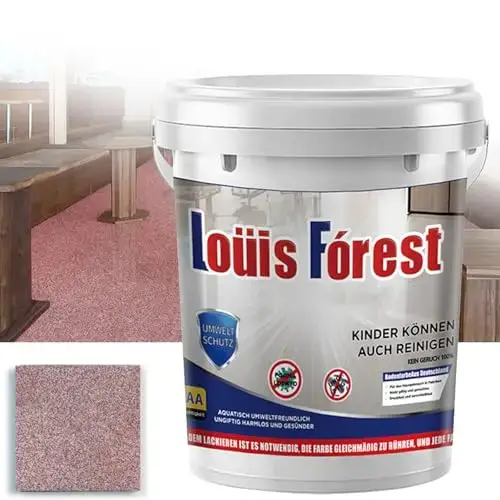 Peinture époxy générique pour sol effet marbre à haute brillance, 0,5 kg, séchage rapide, antidérapa