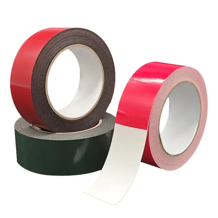 Ruban en mousse double face imperméable, éponge PE noire, auto-adhésif ultra-fort, ruban de montage rapide pour la décoration, largeur 10-40mm, 10m