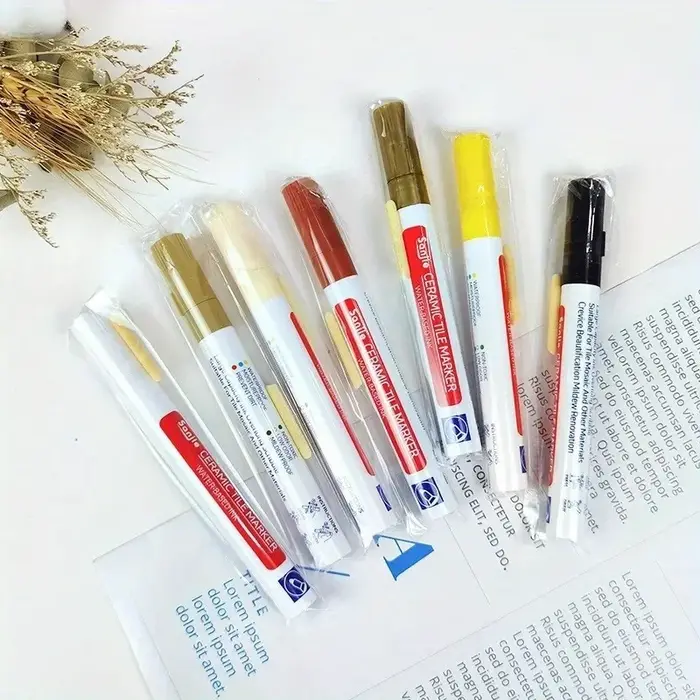 Stylo de réparation de couleur pour carrelage céramique