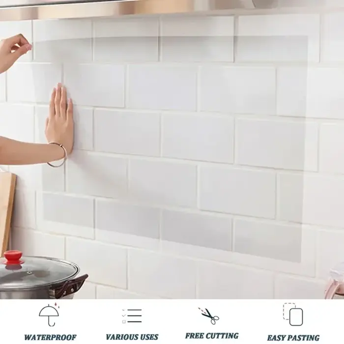 Film de protection mural pour cuisine