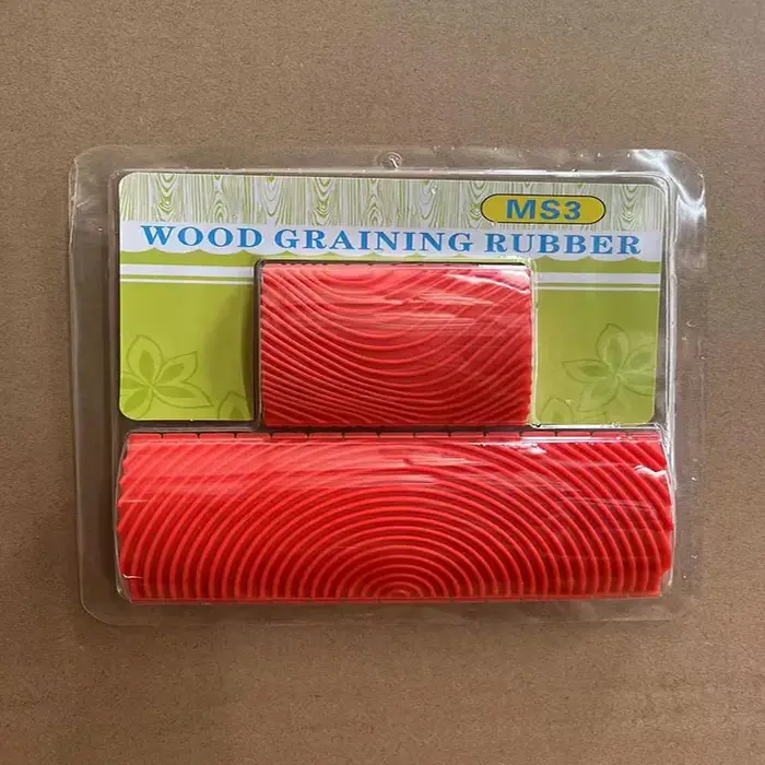 Brosse à rouleau en caoutchouc pour peinture murale