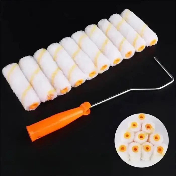 Kit de rouleaux à peinture de 11 pièces de 4 pouces