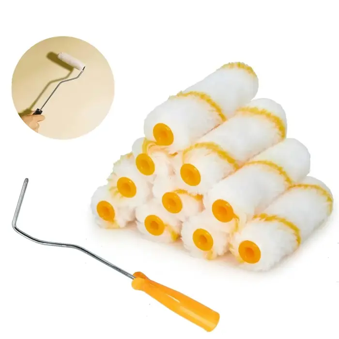 Kit de rouleaux de peinture 10/11 pièces: obtenez des murs d'apparence professionnelle