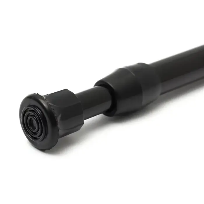 Noir nouveauté extensible réglable ressort Tension tige Rail pôle fenêtre rideau rideau de douche ga