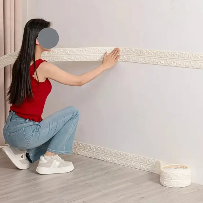 1 rouleau de bande de décoration de plafond