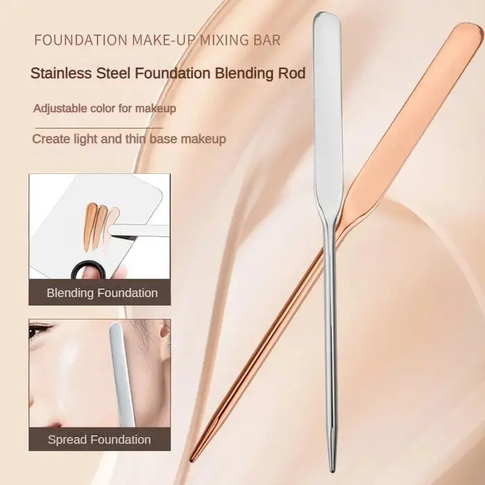 Spatule et Palette de mélange en acier inoxydable
