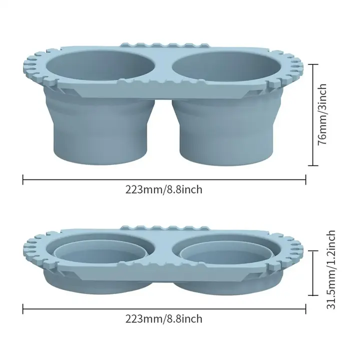 Gobelet pliable pour nettoyer les pinceaux à peinture acrylique