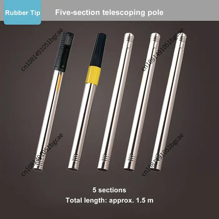 Perches télescopiques légères pour rouleaux à peinture