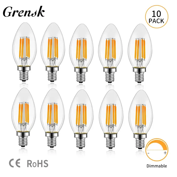 Ampoule Led à bougie C35 E14
