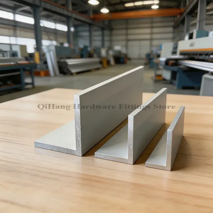 Profilé d'angle en aluminium en L 6063