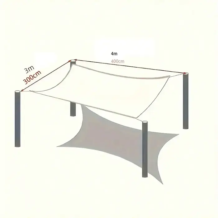 1 bâche transparente imperméable