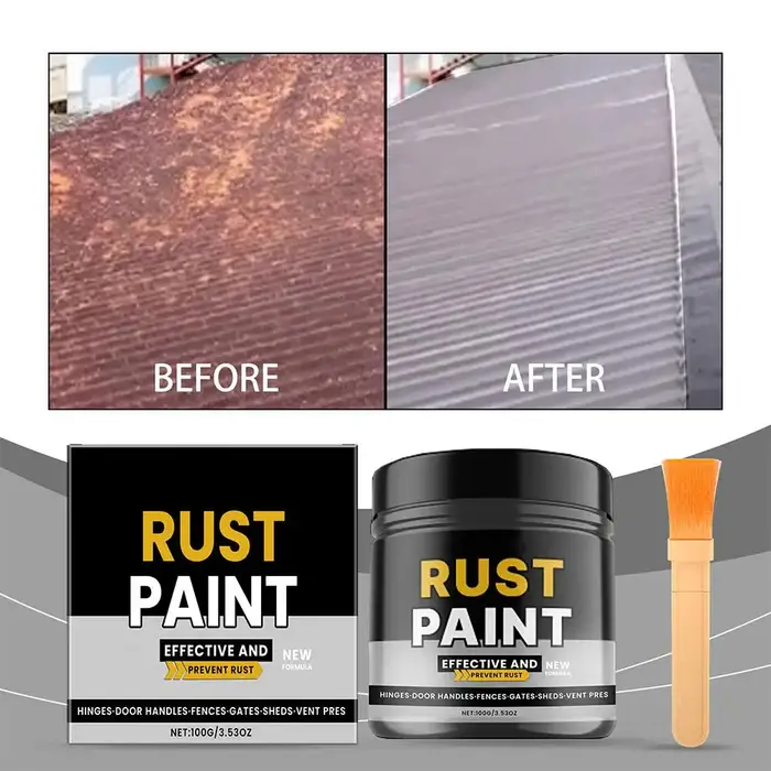 Peinture multi-usages anti-rouille haute performance pour portails en fer
