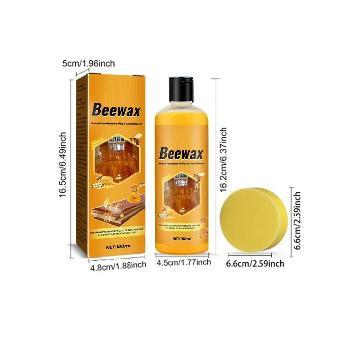 Cire d'abeille 100 ml pour l'entretien du bois massif