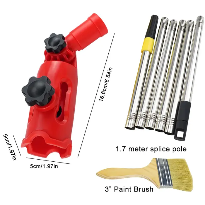 Extension de pinceau à peinture multi-angles