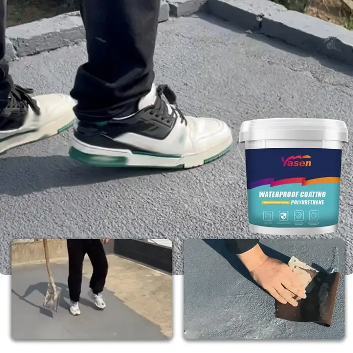 Revêtement imperméable en polyuréthane à base d'eau