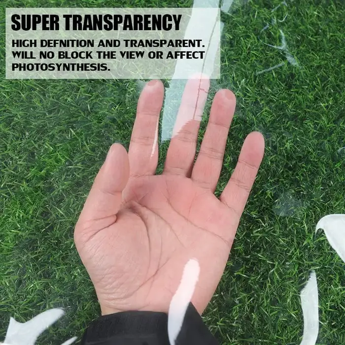 Bâche transparente de 0.3mm