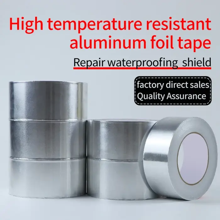 Rouleau de ruban adhésif en aluminium résistant aux hautes températures