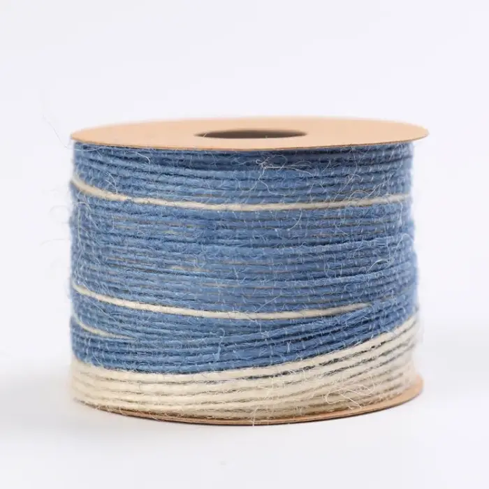 Ruban en Toile de Jute Vintage Naturelle de 5 Mètres et 10mm