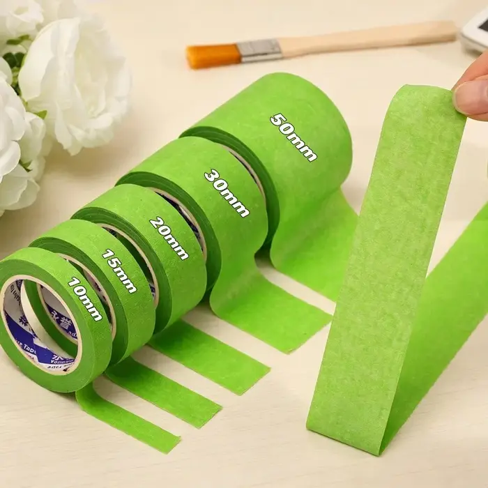 Ruban de peintre vert 10/40m