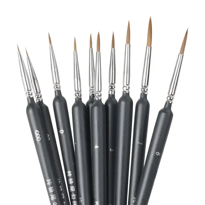 Pinceau à peinture à détails fins