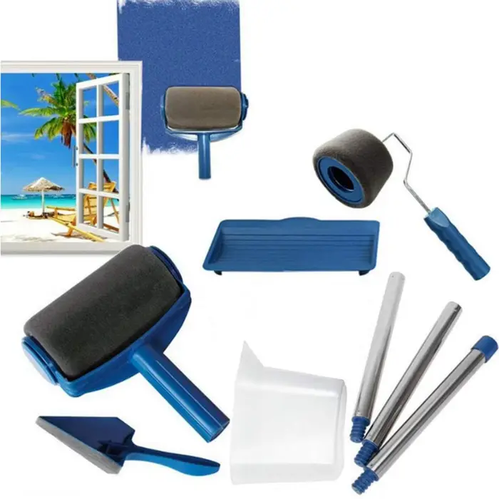 Kit de rouleaux de pinceaux de peinture d'angle
