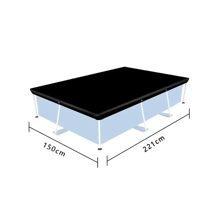 Bâche de protection rectangulaire imperméable pour piscine, 1 pièce, pour extérieur, jardin, protect