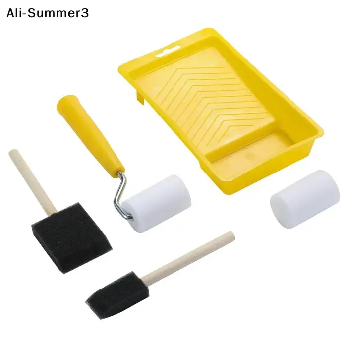 【WF】【Wp】6 rouleaux à peinture en mousse haute densité