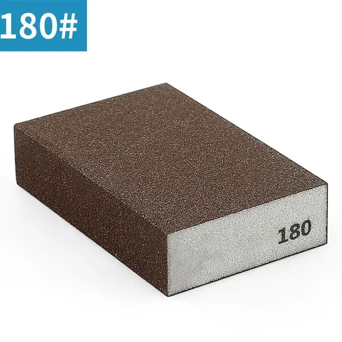 Blocs d'éponge de ponçage grain 60 80 100 120 180 240 320, éponge de meulage murale, bloc de sable,