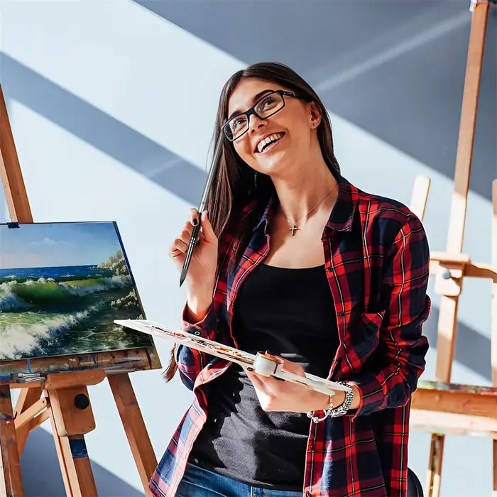 Ensemble de pinceaux professionnels pour artistes