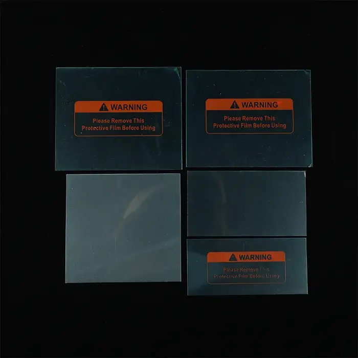 Plaque de protection en plastique (PC)