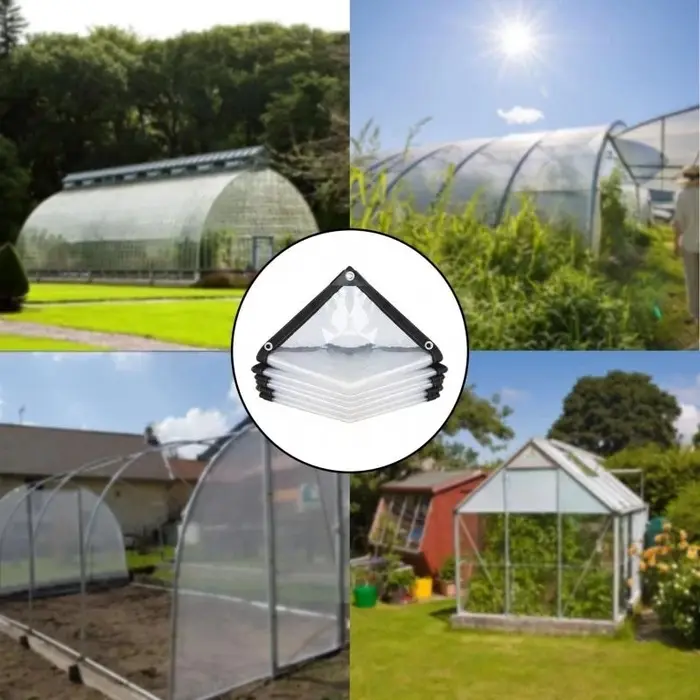 Bâche transparente en PE épaisse