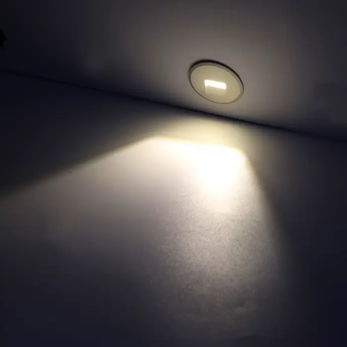Applique murale Led encastrée 1W 12-24V