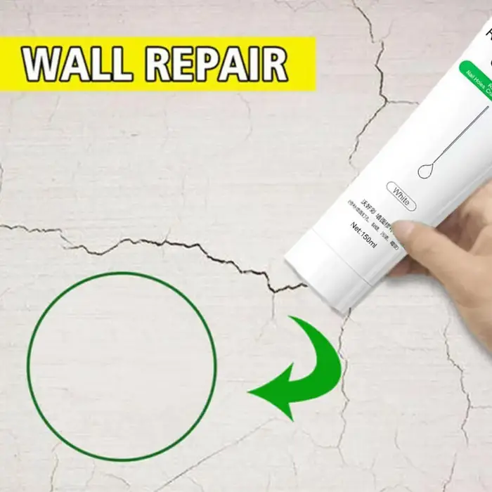 Mastic de réparation murale pour fissures
