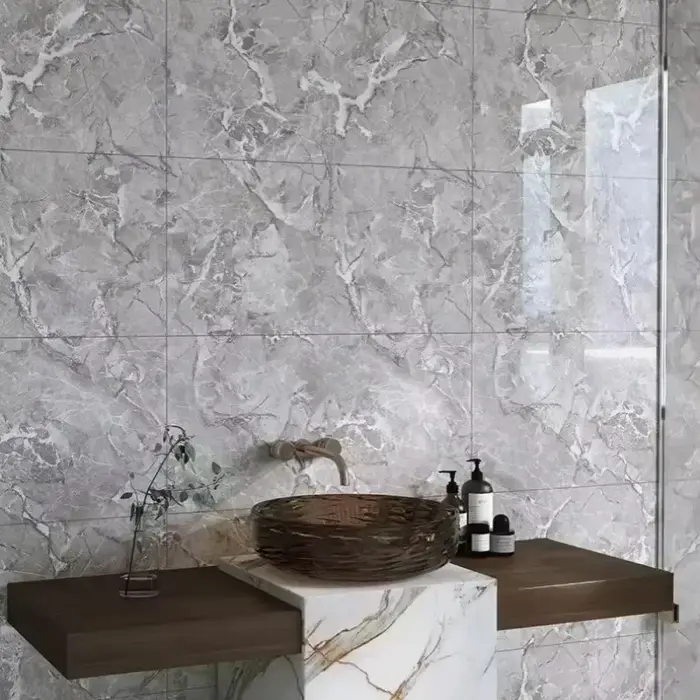 10-50 pièces de carreaux de céramique 3D imitation marbre