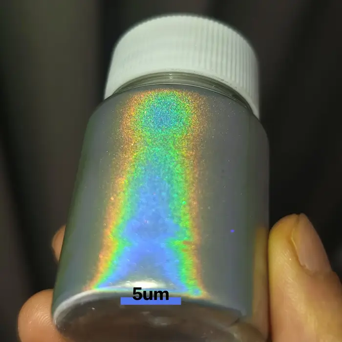 Poudre de pigment perlé caméléon, chrome intense, effet super arc-en-ciel, peinture de voiture holog