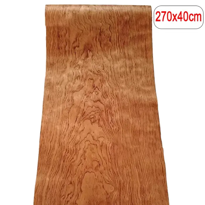 Placage en bois de rose naturel 270x40cm