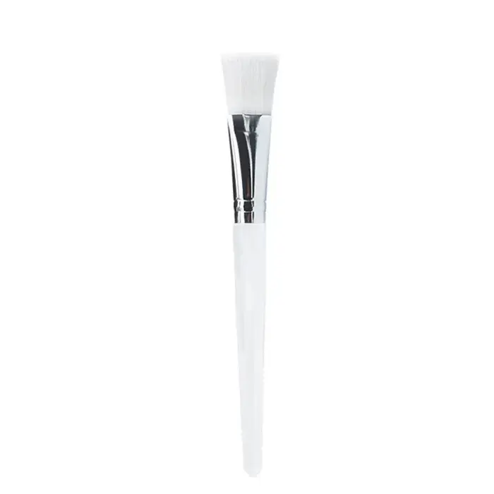 Brosse à masque à poignée transparente, brosse de mélange de boue pour masque facial, soins de la pe