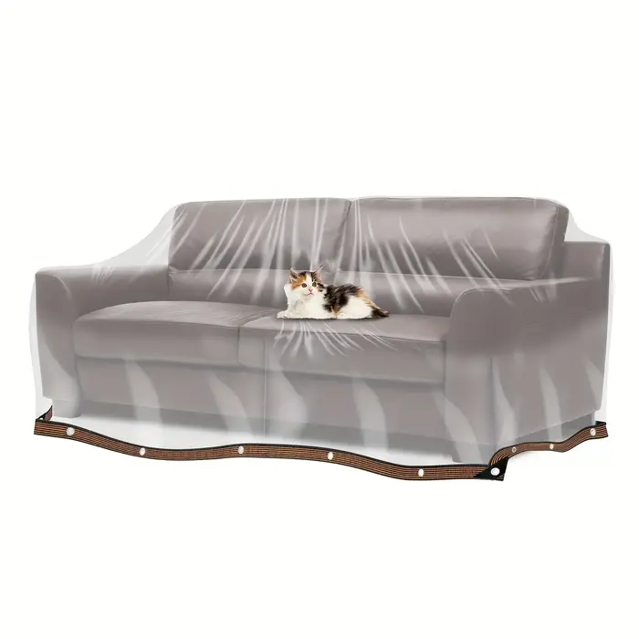 Housse de protection transparente rectangulaire pour meubles