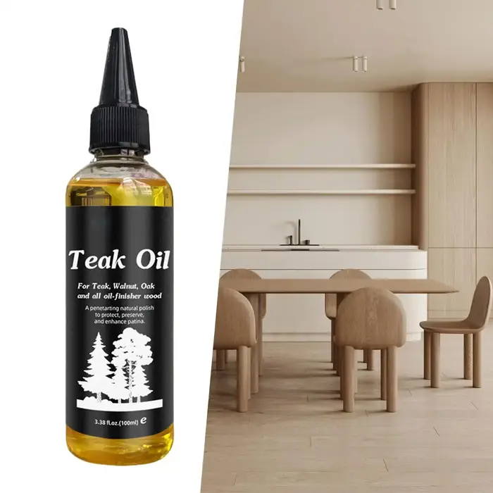 100ml Huile d'entretien et de polissage pour bois