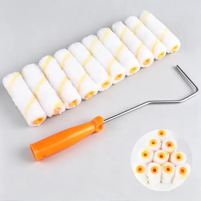 Kit de rouleaux à peinture 11 pièces