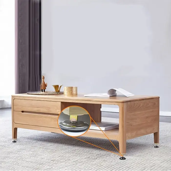 Pieds de chaise de nivellement réglables en hauteur, 4 pièces, tapis de meubles, Base à visser, cana