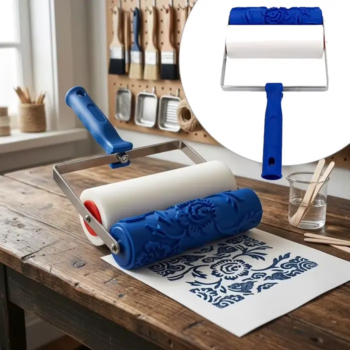 Rouleaux à peinture à motifs pour murs