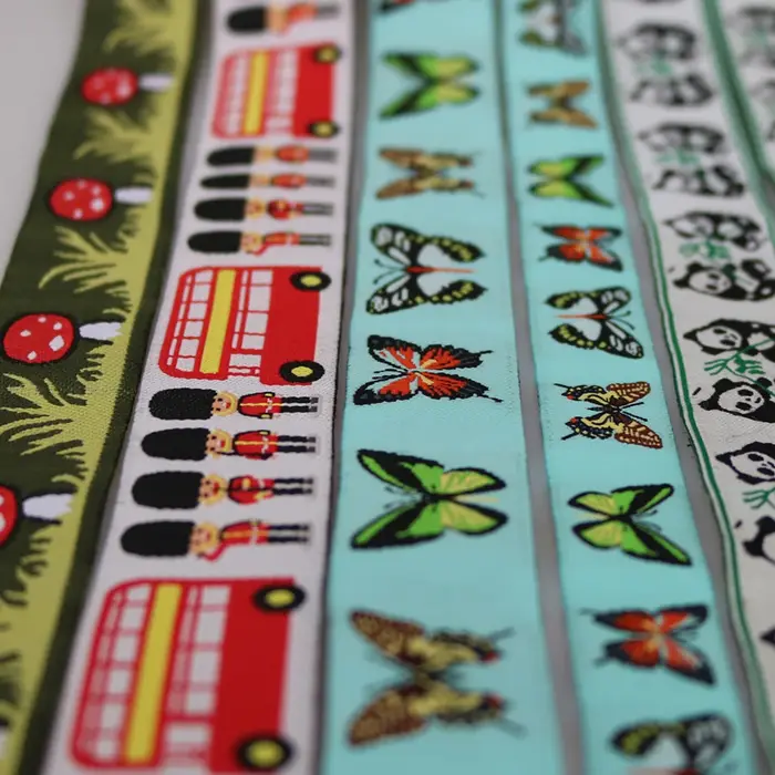 Ruban Jacquard de dessin animé