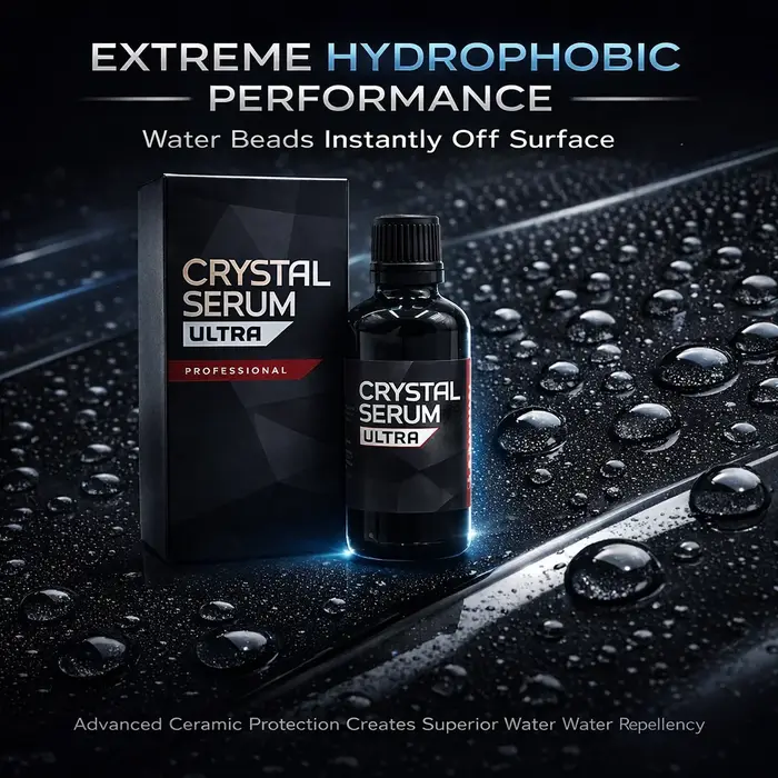 Sérum Crystal CSU Ultra CSL 10h Protection de peinture Garantie 9 ans Finition brillante Prolongeant la durée de vie