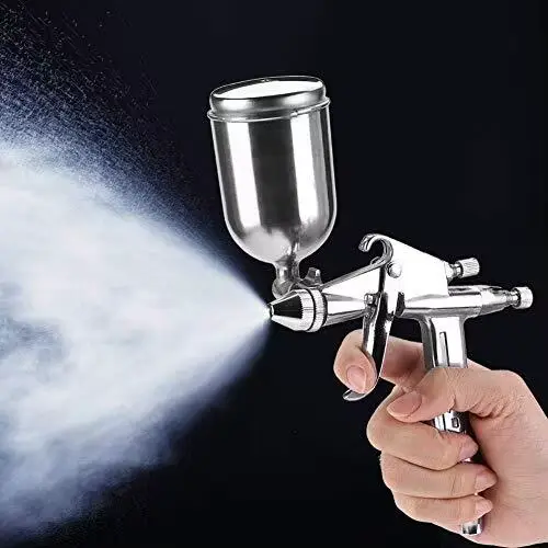 Pistolet de pulvérisation pneumatique miniature de 125 ml avec buse de 0
