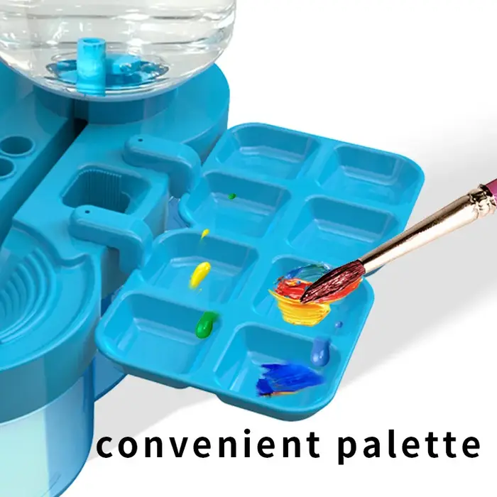 Nettoyeur de pinceaux de peinture à base d'huile et d'eau