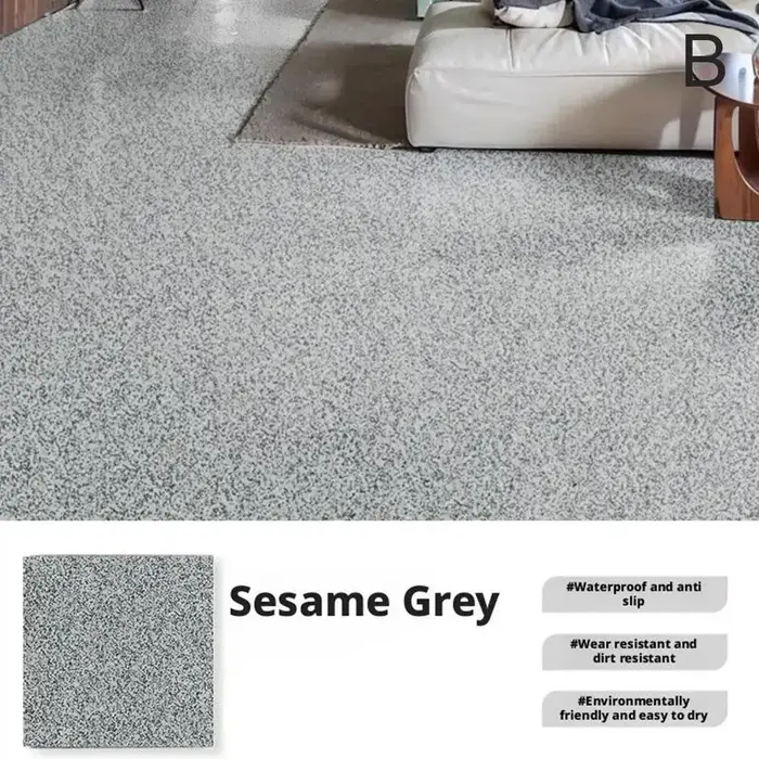Peinture pour sols en résine époxy à base d'eau
