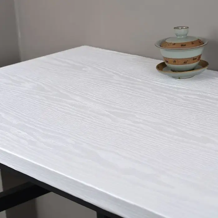 Autocollant de rénovation de meubles blanc pur