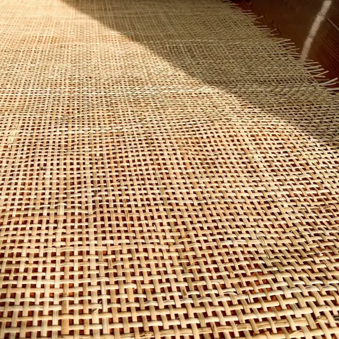 Rouleau de rotin de 35/40/45/50cm de largeur, matériau de canage naturel, rouleau de sangle de canne